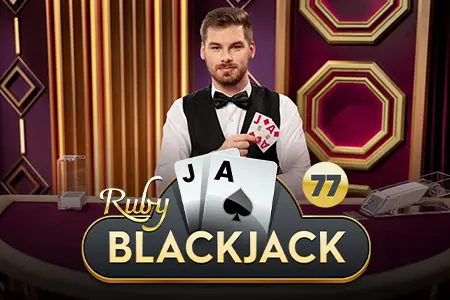 Blackjack 77 Ruby igralni avtomat